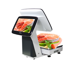 Báscula con Pantalla Táctil y Código <span class=keywords><strong>de</strong></span> Barras para Supermercado, <span class=keywords><strong>Software</strong></span> POS Gratuito, Reconoce Etiquetas Pesadas, Impresora, Android, Windows - Product Image 2