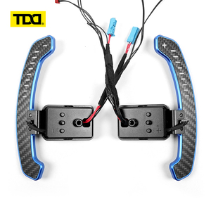 Palettes de changement de vitesse magnétiques en fibre de carbone TDD LED pour volant Toyota A90 Supra MK5 - Product Image 1