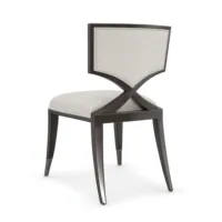 Chaise d'appoint - Chaise de salle à manger contemporaine au design élégant pour salle à manger