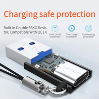 Adaptateur de charge ultra-rapide en gros, type C, adaptateur USB C femelle vers USB3.0 USB 3.0 mâle, convertisseur OTG