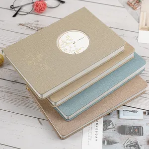 Suministros de oficina Business Creative Planner Journal Logotipo personalizado Color A5 Student Hardcover Diary Notebook