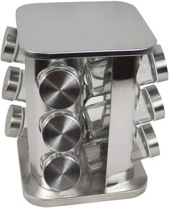 Support à <span class=keywords><strong>épices</strong></span> de cuisine rotatif Offre Spéciale, organisateur de 12 bocaux <span class=keywords><strong>carrousel</strong></span>, vente en gros - Product Image 5