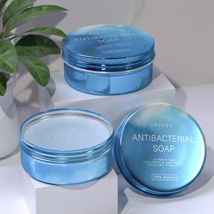 Contenedor de barra de jabón de aluminio de 100ml y 3,3 oz, embalaje de jabón de estaño, aceites esenciales, lociones, cremas faciales, té, cera para el cabello, crema cosmética para Barba - Product Image 4