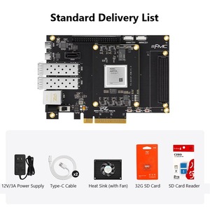 บอร์ดพัฒนา FPGA รุ่น PZ-AU15P-KFB Artix Ultrascale+ พร้อมอินเทอร์เฟซ FMC PCIe 3.0/4.0 สำหรับระบบควบคุมอุตสาหกรรมแบบฝังตัว - Product Image 4