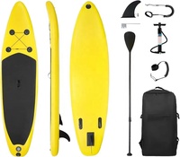 Planche de SUP gonflable 2026 ESUP Longboard Deck, durable, 11 pieds 6 pouces, couleur phosphorescente, pour sports nautiques