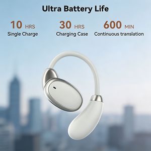 Écouteurs de traduction intelligents IA Bluetooth, interprétation multilingue en temps réel pour les voyages d'affaires et les réunions - Product Image 4