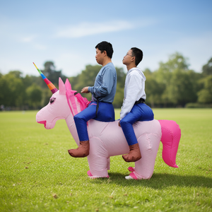 Disfraz Inflable de Unicornio <span class=keywords><strong>para</strong></span> 2 Personas, Divertido <span class=keywords><strong>para</strong></span> Adultos, ÉXITO DE VENTAS, <span class=keywords><strong>para</strong></span> <span class=keywords><strong>Halloween</strong></span>, Pascua, Navidad - Product Image 1