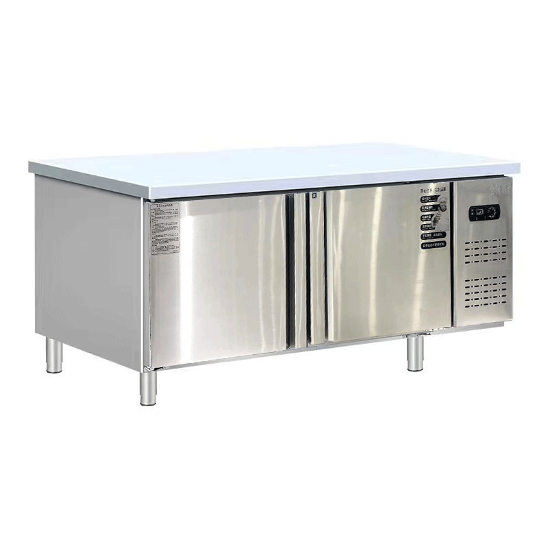 Professional Two Door Commercial Refrigerator for