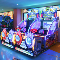Máquina de Juego Arcade de Tiro con Bolas de Dinosaurios, Directo de Fábrica, Operada con Monedas, Equipo de Entretenimiento Infantil para FEC