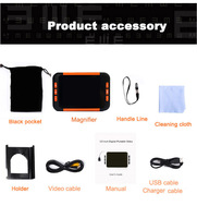 2X-32X Digital Magnifier Low Vision 3.5" Color LCD Pocket Electronic Reading Digital Magnifier for Reading Aid