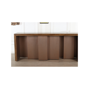 Mesa Consola Indonesia Moderna, Construcción de Madera Sólida para un Mueble de Sala de Estar Duradero y Elegante - Product Image 1