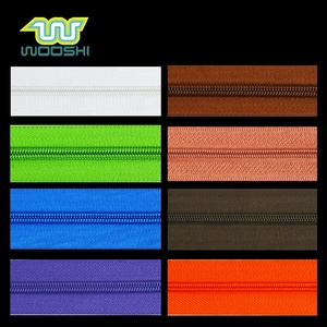 Phụ kiện may mặc số lượng lớn dây kéo <span class=keywords><strong>nylon</strong></span> dây kéo mở cuối túi zip với chất lượng cao cho túi xách & quần áo & hành lý - Product Image 5