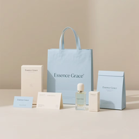 Boîtes à cosmétiques personnalisées imprimées double face de 30ml flacon compte-gouttes d'huile essentielle en verre emballage en carton de type dossier avec logo