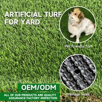 Aménagement paysager, gazon artificiel naturel de 40 mm, mur végétal artificiel, tapis d'herbe verte, gazon artificiel pour terrains de jeux
