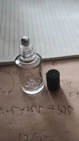 Rouleau de parfum en verre sur la bouteille d'huile essentielle bouteille vide d'huile de massage 15 ml bouteille de vernis à ongles en verre pour cosmétique