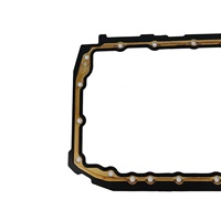 Gasket Bak Oli CORTECO Nomor Part 11137600482 untuk Model Kendaraan N54 N55 F20 F30 F10 X4 X5 X6, Part Mesin Mobil, Gasket Bak Oli