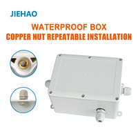 Boîtier de jonction électrique étanche OMO Factory Custom IP68 en PVC avec connexion Wi-Fi pour projets extérieurs, boîtier électronique en plastique