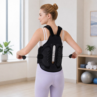 Attelle TLSO à poulie pour tension précise, stabilisation thoracolombaire rigide, bretelles réglables pour la rééducation et le soutien dorsal