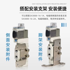 Válvula Solenoide Neumática SMC SY3120 3220 3320 4 6 5LZD GZD DZ LZE M M5 C4 C6 AC220 DC24 para Control de Gas - Product Image 3