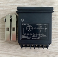 Compteur numérique CT6S-2P4 avec affichage LED 6 chiffres, double sortie relais, IP65, panneau frontal, contrôleur de comptage industriel à montage sur panneau