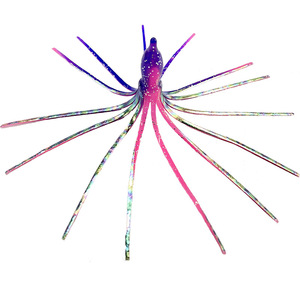 Newbility 12-15 تنورة ملونة استبدال الحبار الأخطبوط إغراء الصيد طعم بيوني الطعم مقياس تألق اصطناعي - Product Image 3