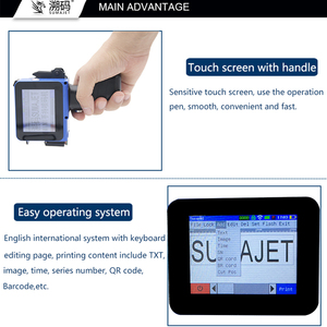 Nouvelle <span class=keywords><strong>imprimante</strong></span> jet d'encre thermique portable multifonctionnelle rouleau-à-rouleau pour le codage et l'impression sur papier, étiquettes, tubes, boîtes de conserve et œufs - Product Image 5
