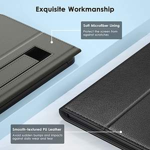 Funda plegable de cuero PU para <span class=keywords><strong>Amazon</strong></span> <span class=keywords><strong>Kindle</strong></span> Fire 7, versión Premium, delgada, para todas las nuevas, 12ª generación, 2022 - Product Image 4