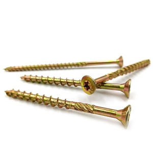 <span class=keywords><strong>Prix</strong></span> d'usine de haute qualité extérieur Torx Star Construction en bois jaune galvanisé <span class=keywords><strong>menuiserie</strong></span> vis à 17 points - Product Image 6