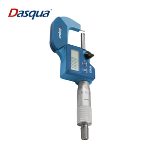 Dasqua 0-25mm IP65 Water Proof 0-1" Digital Tube <b>Micrometer</b> With Ratchet 4400-0005 Digital Tube <b>Micrometer</b> - Product Image 4