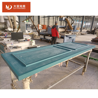 Services OEM ODM à Réponse Rapide – Porte en PVC à Relief Surélevé, Sans Peinture, Durable et Résistante, Fabriquée par CNC pour Villas et Appartements
