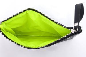 Nero alla moda di cuoio DELL'UNITÀ di elaborazione rivetto pelle di pecora di cuoio DELL'UNITÀ di elaborazione della carta di attesa moneta del raccoglitore della frizione della borsa <span class=keywords><strong>da</strong></span> <span class=keywords><strong>sera</strong></span> borsa borsa <span class=keywords><strong>da</strong></span> polso <span class=keywords><strong>da</strong></span> uomo - Product Image 6