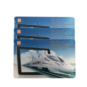 Kartu Kertas <span class=keywords><strong>RFID</strong></span> Chip 13.56MHz dapat didaur ulang kertas ramah lingkungan kartu Hotel NFC tiket - Product Image 3