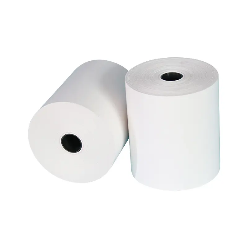 Rotolo di carta termica 80 per 70mm rotolo di carta termica in carbonio rotolo di carta per stampante termica economica