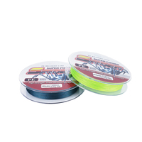 Fabricant OEM Ligne de pêche tressée professionnelle PE 75 LB 4 brins 150yds Lignes de pêche