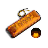 Feu de position latéral LED étanche 12V 24V pour camion, remorque, poids lourd, caravane, bus - Autre accessoire d'éclairage automobile