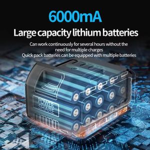 Batterie au lithium 21v, règle vibrante électrique pour le nivellement du béton - Product Image 3