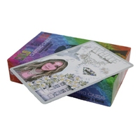 Cartes de Tarot de Motivation personnalisées, pièces, avec livre de guide d'impression, récipients de Tarot positifs, vente en gros