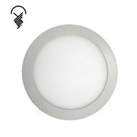 Panneau lumineux rond LED 18w AC85V-265V SMD2835 de haute qualité à lumen élevé