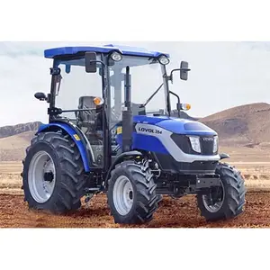 factory supply 4x4 drive farm mini wheeled tractor for agriculture