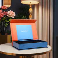 Boîtes cadeaux en papier de luxe pour rouge à lèvres, emballage cosmétique rigide en EVA avec logo personnalisé en relief et laminage mat, vente en gros