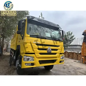 Sintruck Howo 40t 6x4 8x4 Heavy Duty Euro2 375hp Cargo Truck Dumper Used Tipper Truck For Sale