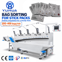 Machine d'emballage et de manutention de matériaux non organisés YH pour sachets et sachets stick, avec fonctions de tri, de comptage et d'emballage