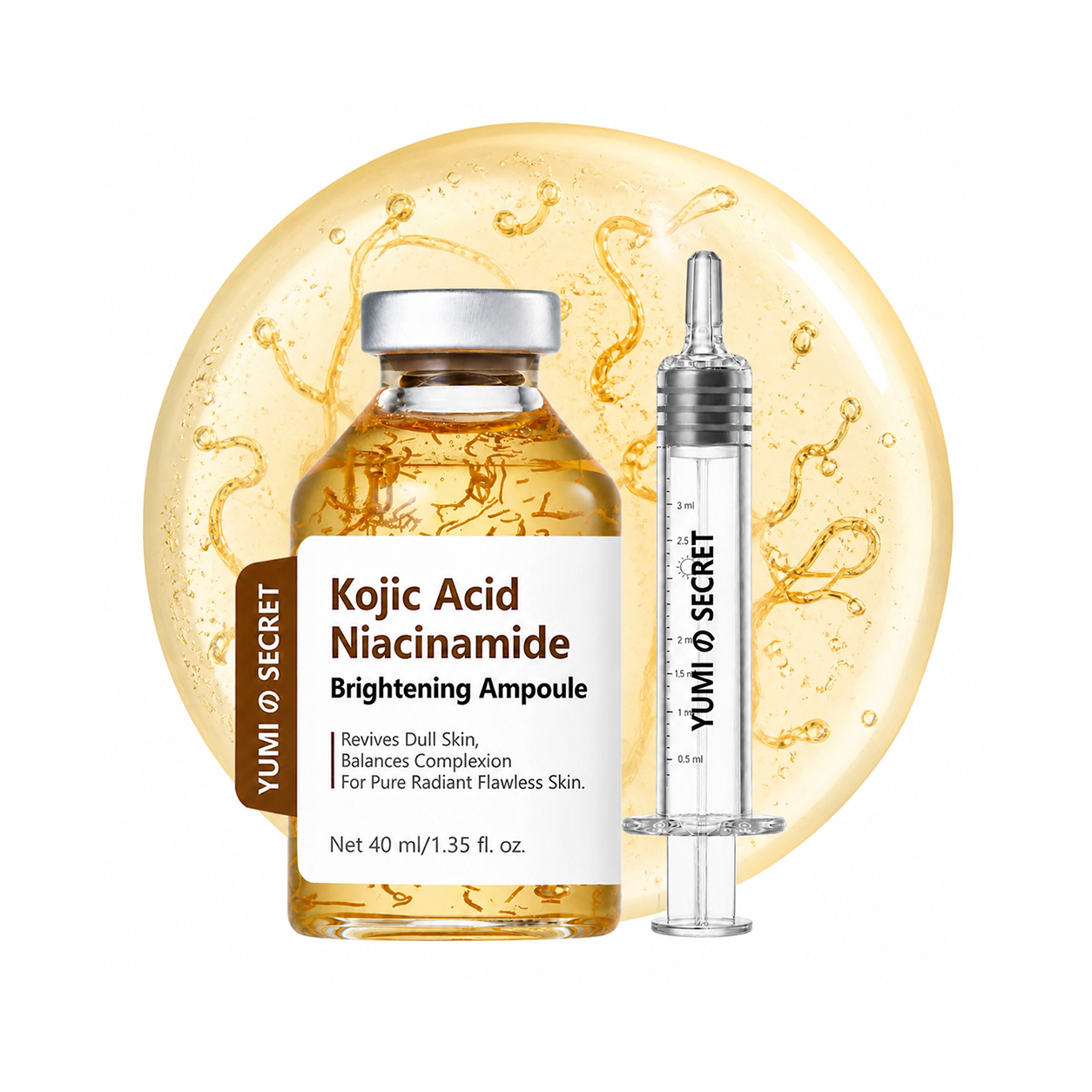 03#Ampoule Éclaircissante à l'Acide Kojique et à la Niacinamide