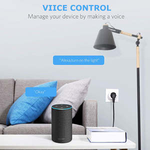 Prises WiFi universelles Tuya <span class=keywords><strong>Smart</strong></span> Life, surveillance de la consommation énergétique, prise PC 16A, prise de courant, commande vocale à distance par Alexa Google Home - Product Image 4