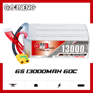 GNB GAONENG 13000mAh 6S 22.2V 60C 120C XT90S Connector RC LiPo <b>Battery</b> for RC Car Large FPV RC Boat Soft Pack Aircraft - Product Image 2
