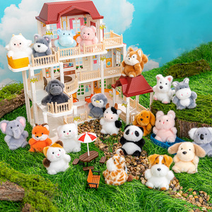 Colgante de <span class=keywords><strong>Peluche</strong></span> Serie Little <span class=keywords><strong>Dou</strong></span> Ding, Mini Muñeco Terapéutico Antiestrés, Juguete de Moda Relleno de Algodón PP, Venta al por Mayor en Bolsa - Product Image 4