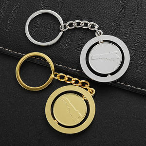 Llavero conmemorativo con medalla giratoria con logotipo 3D 2D de Metal chapado en oro y plata personalizado - Product Image 6