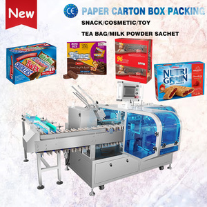 Máquina Automática para Envasar Barras de <span class=keywords><strong>Chocolate</strong></span>, Galletas y Cereales en Cajas de Cartón Personalizadas - Product Image 1