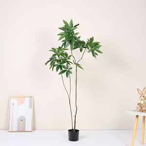 Árbol de la Fortuna Artificial Dream Castle de 100cm-200cm, Planta Decorativa para Interiores, para Sala de Estar, Hotel o Exhibición - Product Image 3