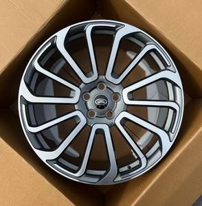 جنوط عجلات من سبائك الألومنيوم المطروق مقاس 20 و21 و22 و23 بوصة لسيارات لاند روفر رينج روفر سبورت وديفندر وديسكفري - Product Image 5